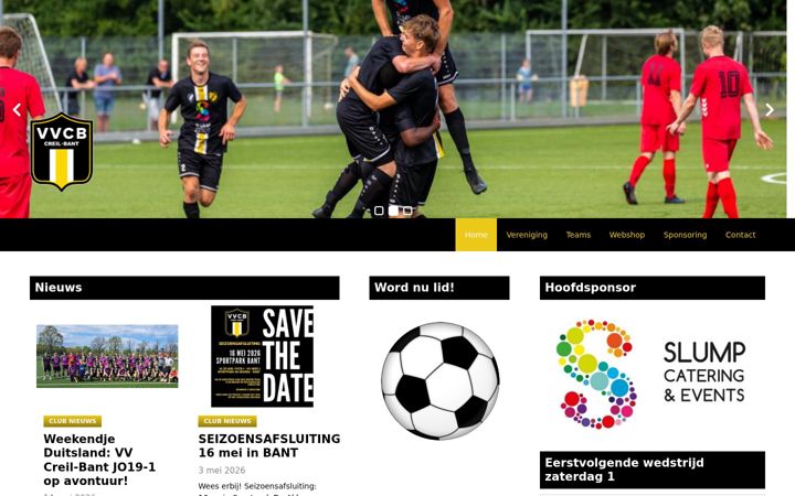 Screenshot of creilbant.nl