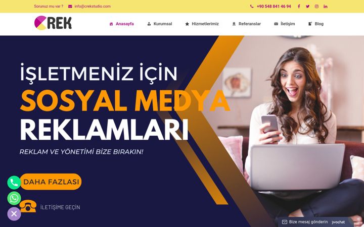 Screenshot of crekstudio.com