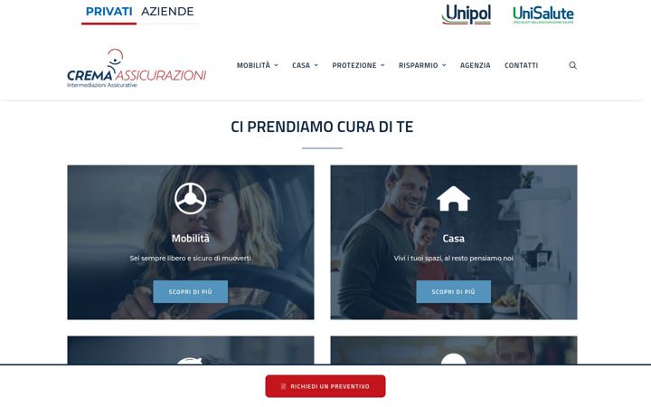 Screenshot of cremaassicurazioni.it
