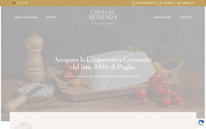 Screenshot of cremadirugiada.com