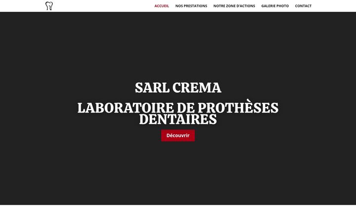 Screenshot of cremaetfils-agen.fr