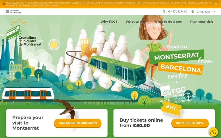 Screenshot of cremallerademontserrat.cat