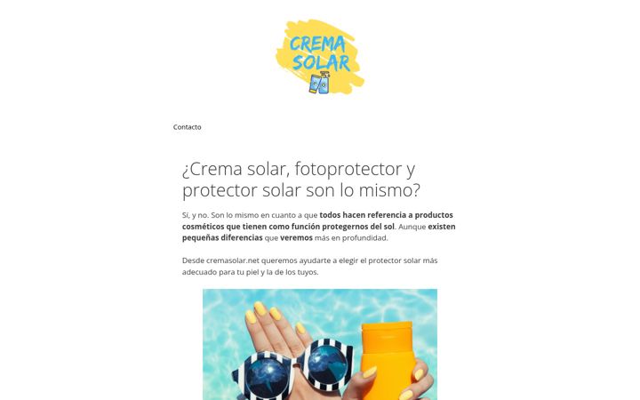 Screenshot of cremasolar.net