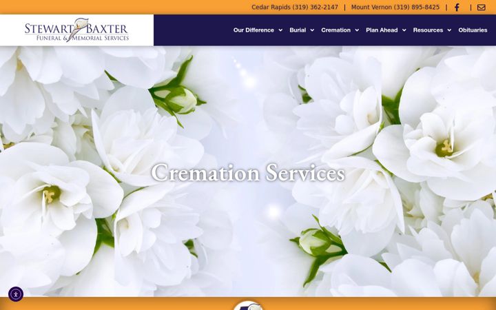 Screenshot of cremationsimplicity.com