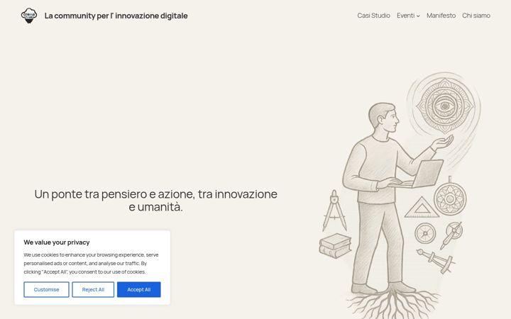 Screenshot of cremaweb.org