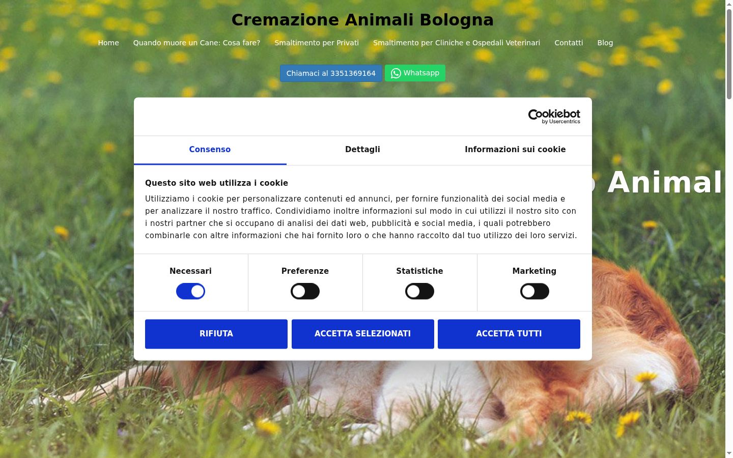 Screenshot tal-banner tal-kunsens muri qabel kwalunkwe interazzjoni