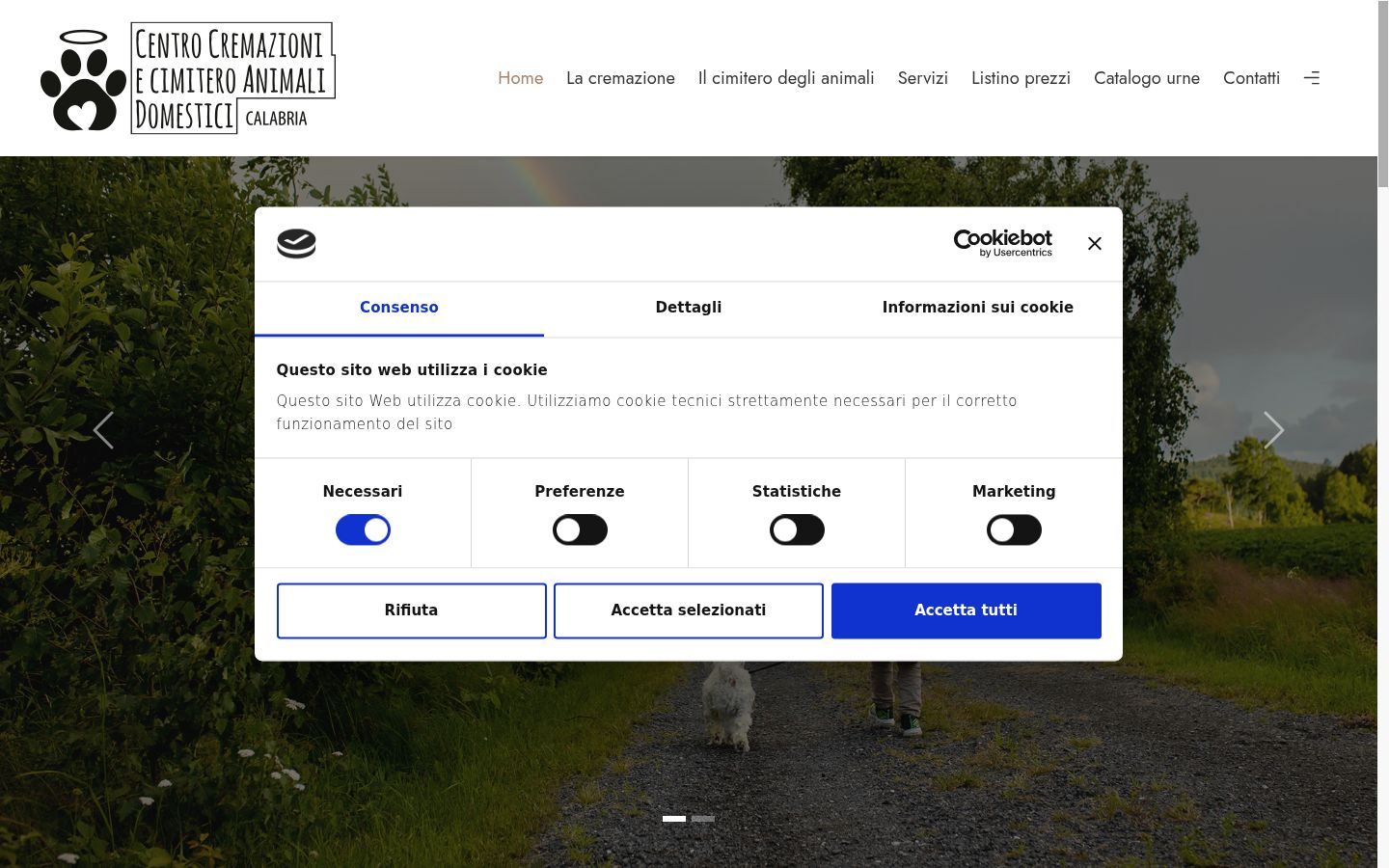 Zrzut ekranu banera zgody wyświetlanego przed jakąkolwiek interakcją