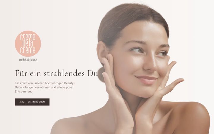 Screenshot of creme-de-la-creme-potsdam.de