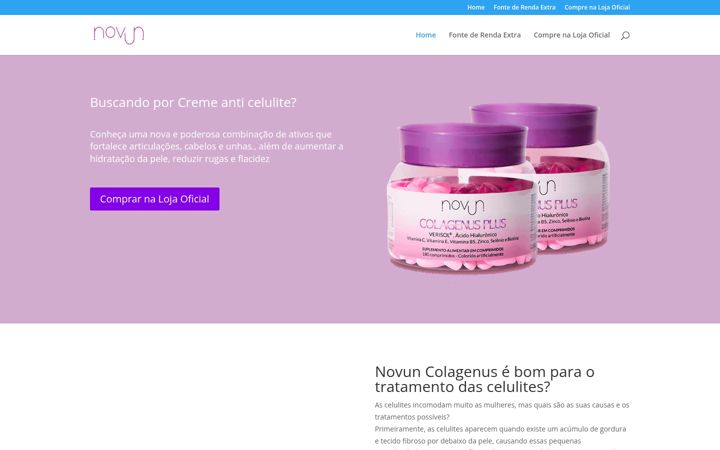 Skärmbild av cremeanticelulite.com.br