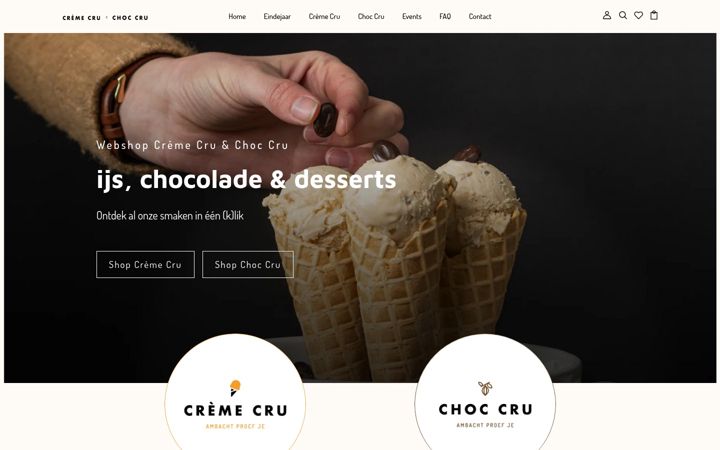 Screenshot of cremecru-choccru.be