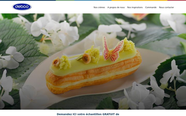Screenshot of cremepatissiere.be