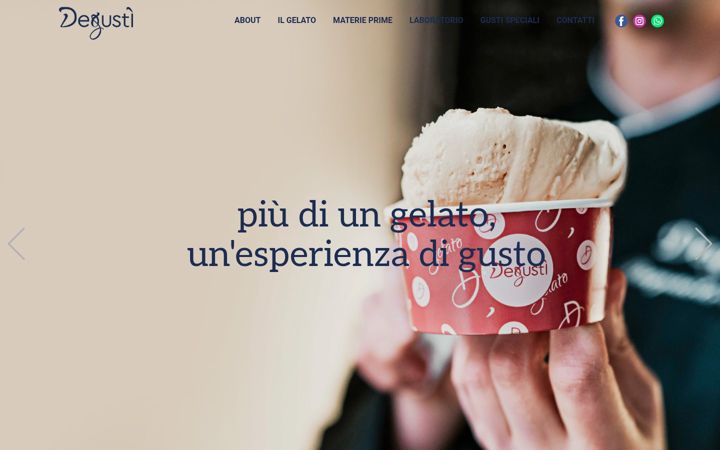 Screenshot von cremeriadegusti.com