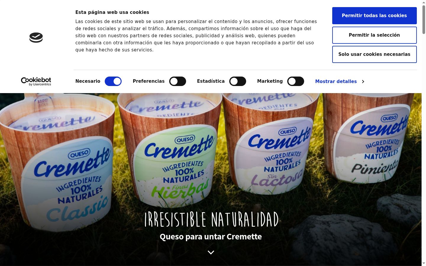 Sutikimo reklamjuostės, rodytos prieš bet kokią sąveiką, ekrano kopija