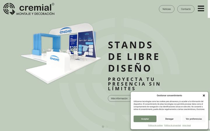Ekrano kopija cremial.es
