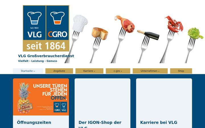 Screenshot of cremona-feinkost.de