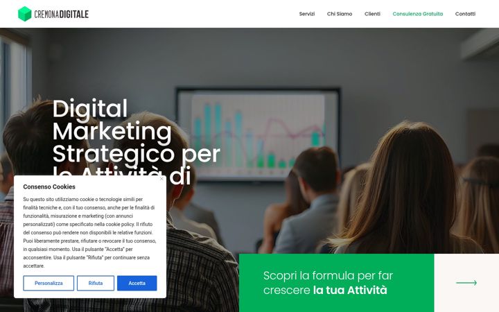 Screenshot of cremonadigitale.it