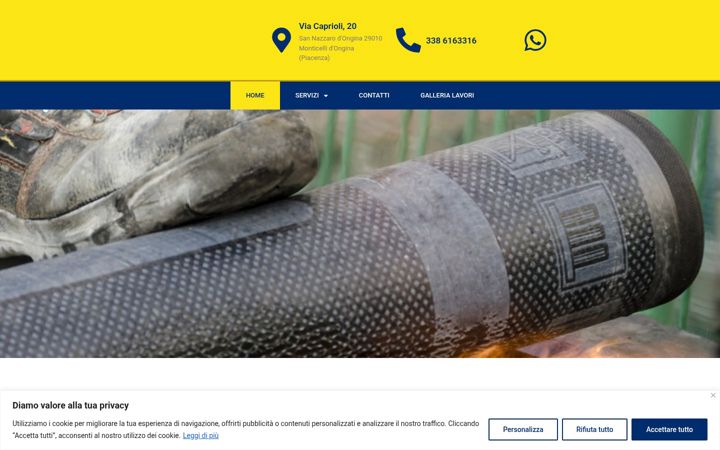 Screenshot of cremonastefano.com