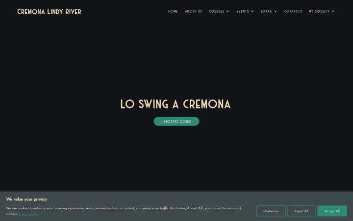Screenshot of cremonaswing.it