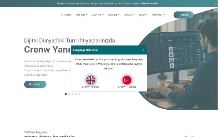 Screenshot of crenw.net