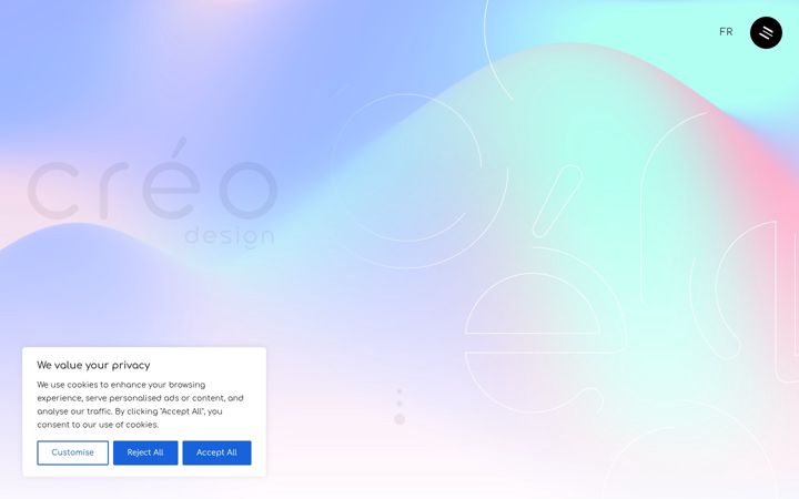 Screenshot of creo-agency.eu