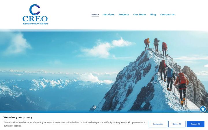 Screenshot of creocreate.com