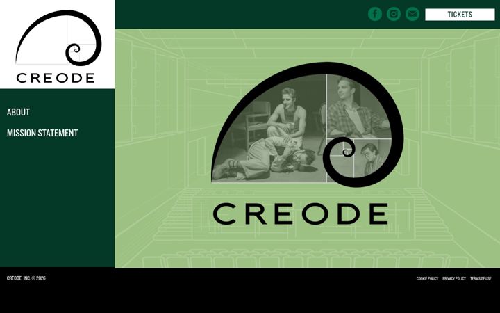 Screenshot of creode.org