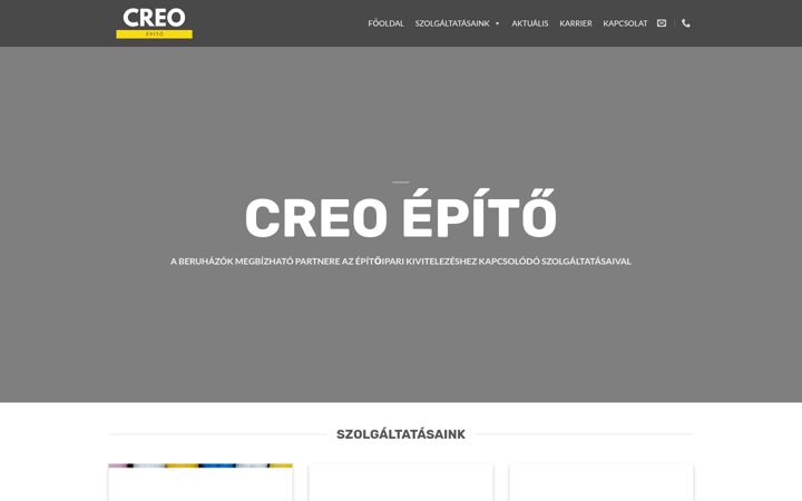 Screenshot of creoe.hu