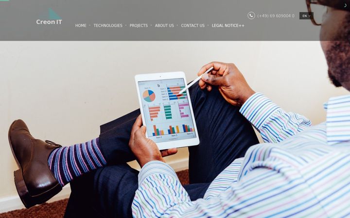 Screenshot of creon-it.com