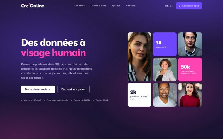 Ekrānuzņēmums no creonline.fr