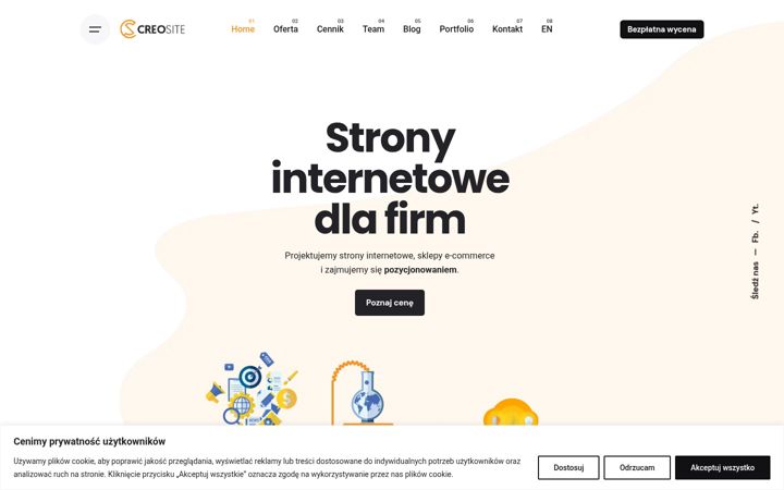 Screenshot of creosite.pl