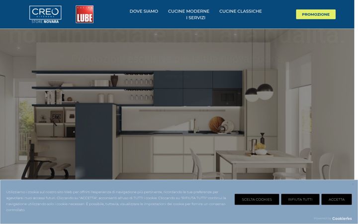 Screenshot ta' creostorenovara.it