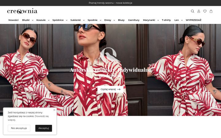 Screenshot of creownia.pl