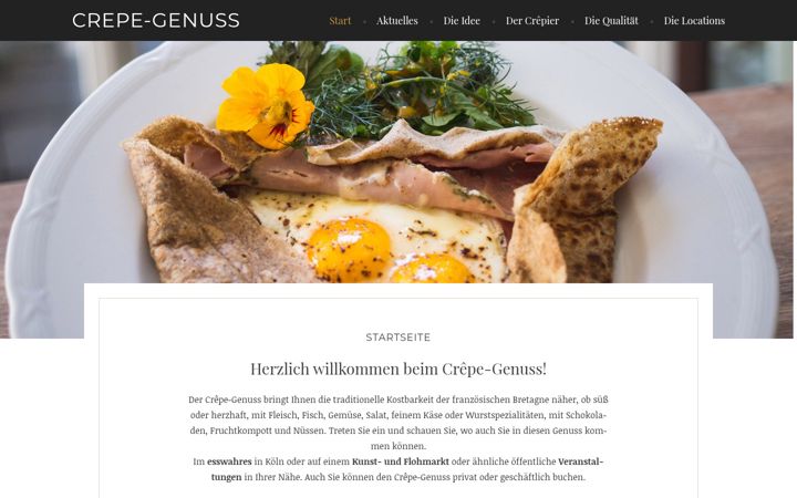 Screenshot of crepe-genuss.de