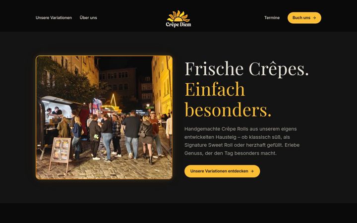 Screenshot of crepediem.de