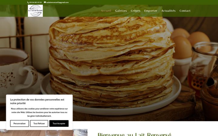 Ekrānuzņēmums no creperie-aulaitrenverse.fr