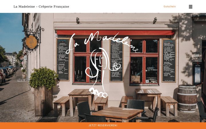 Screenshot of creperie-potsdam.de