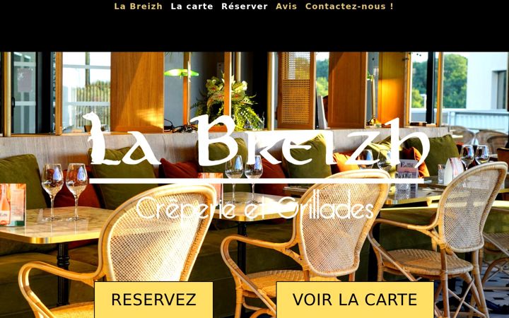 Screenshot of creperielabreizhpornic.com