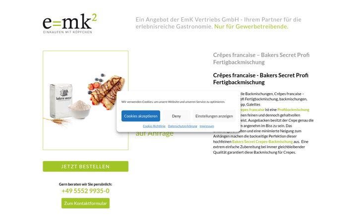 Screenshot of crepesbackmischungen.de