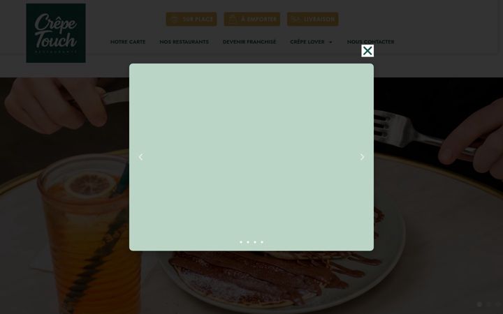 Screenshot of crepetouch.com