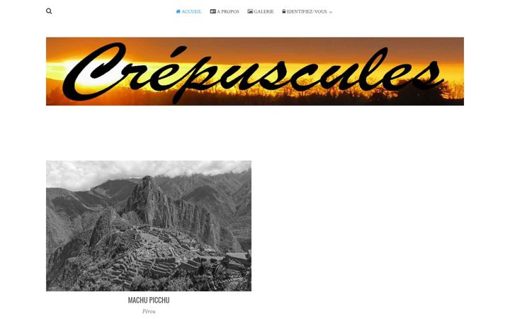 Screenshot of crepuscules.fr