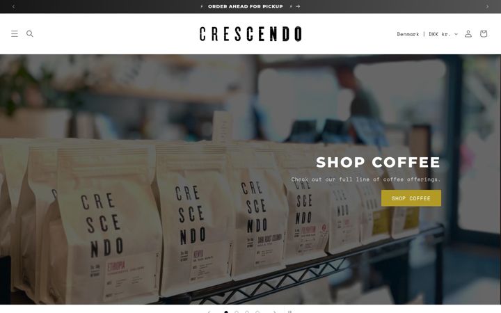 Screenshot of crescendomadison.com