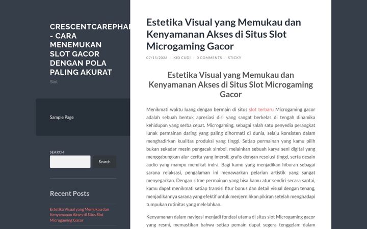 Kuvakaappaus sivustosta crescentcarepharmacy.com