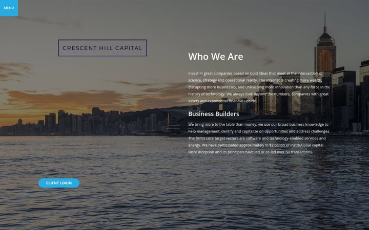 Screenshot of crescenthillcapital.com