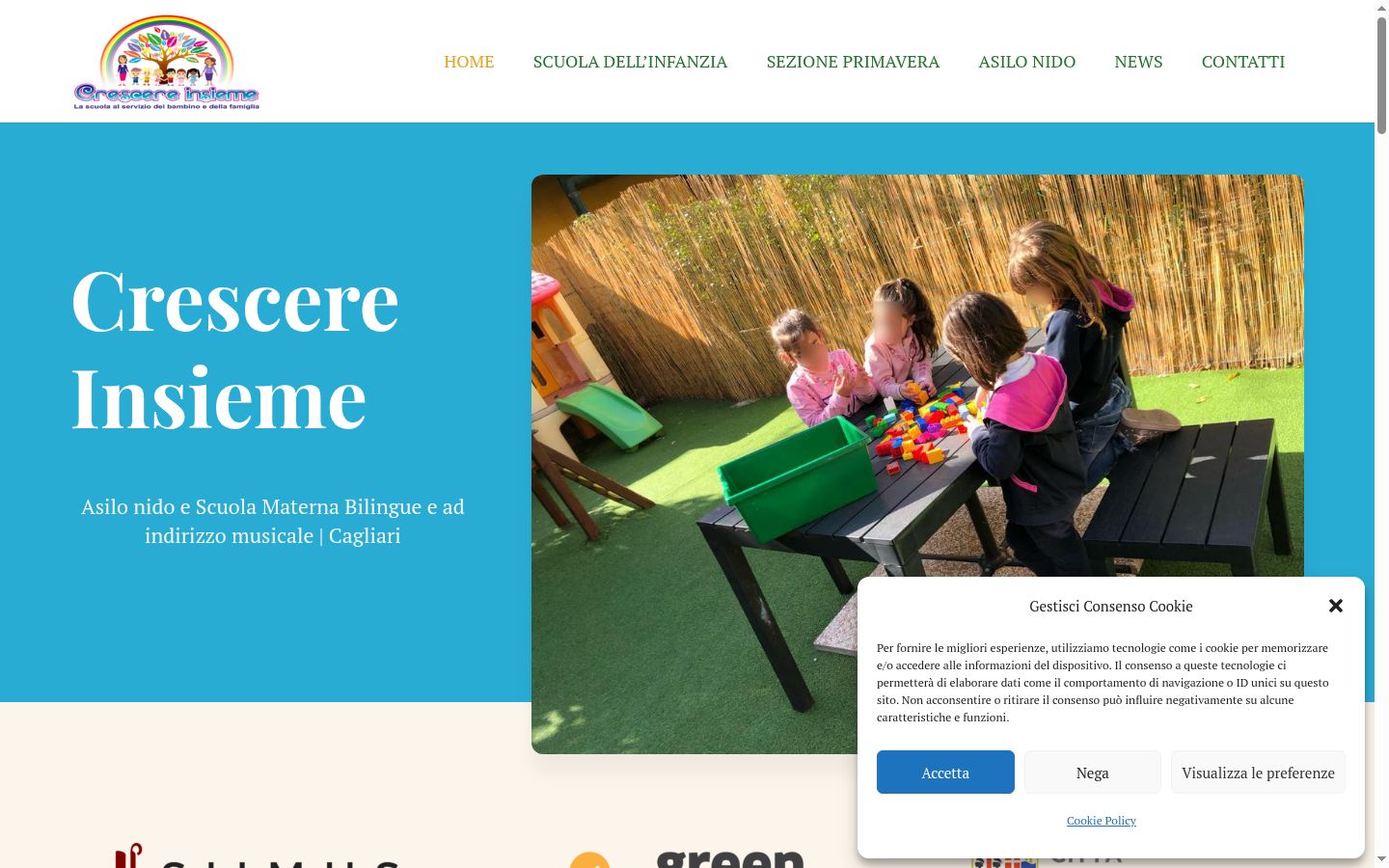 Screenshot van de toestemmingsbanner zoals getoond vóór enige interactie