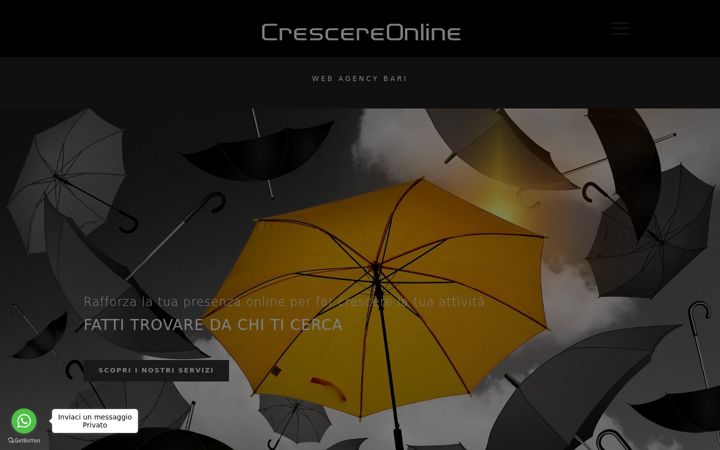 Screenshot of crescereonline.it