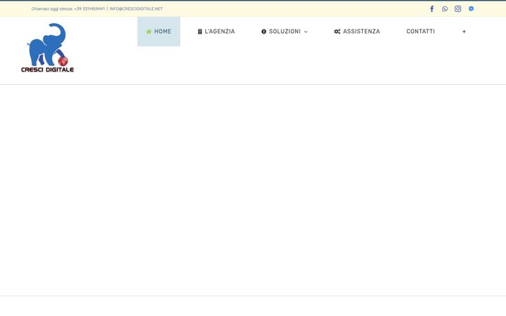 Screenshot of crescidigitale.net