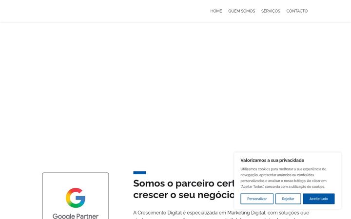Screenshot van crescimentodigital.pt
