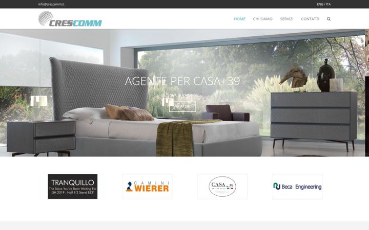 Screenshot of crescomm.it