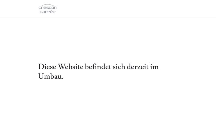 Screenshot of crescon-carree.de