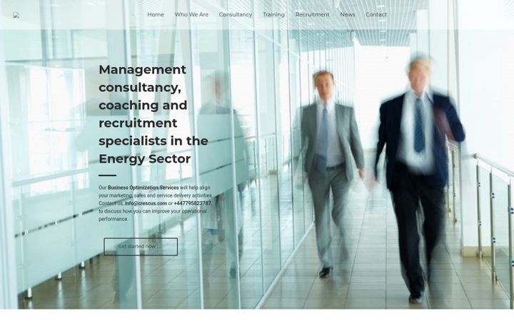 Screenshot of crescus.com